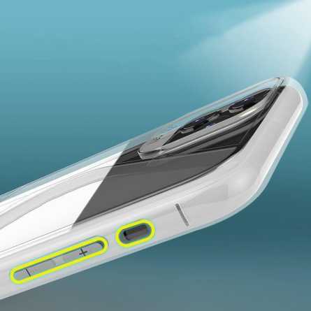 iPhone 12 Pro Max - S dizajn prozirna Silikonska maskica 135570