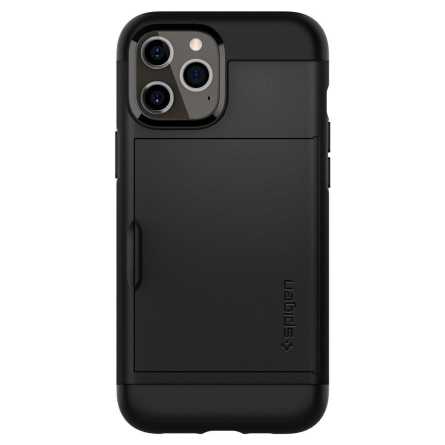 Spigen Maskica Slim Armor CS za iPhone 12 Pro Max - Black 108800