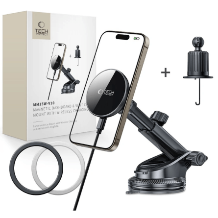 Tech-Protect Univerzalni Držač mobitela za automobil - crni 266384