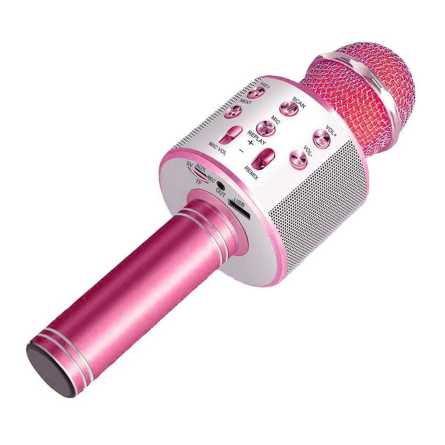 Karaoke Bluetooth Mikrofon sa Zvučnikom - Rozi 132345