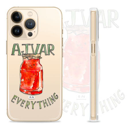 Silikonska Maskica za mobitel - "Ajvar on everything" - F07 239429