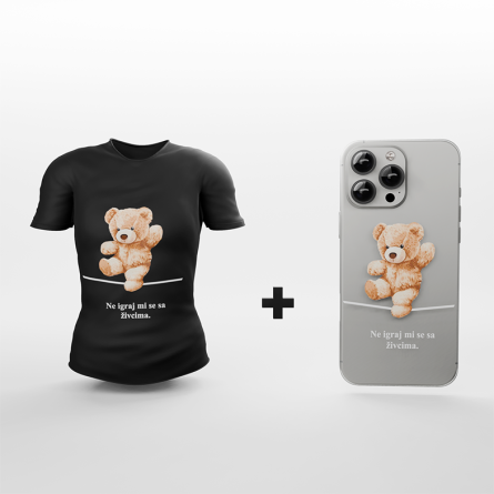 Ženska Majica + Silikonska maskica za mobitel - F37 248259