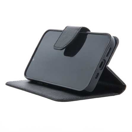 Fancy Wallet Maskica za Galaxy A54 - Crna 248847