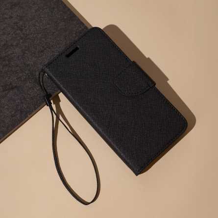 Fancy Wallet Maskica za Galaxy A54 - Crna 248850