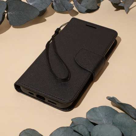 Fancy Wallet Maskica za Galaxy A54 - Crna 248851