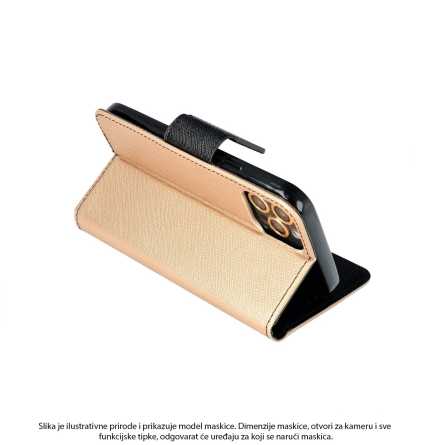 Fancy Wallet Maskica za Xiaomi 11T - zlatna 151254
