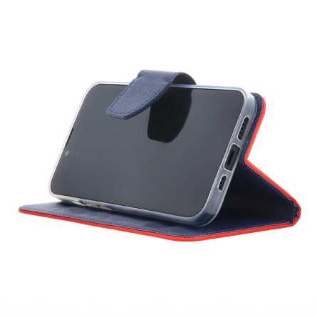 Fancy Wallet Maskica za Galaxy A05s - Crveno-plava 245461
