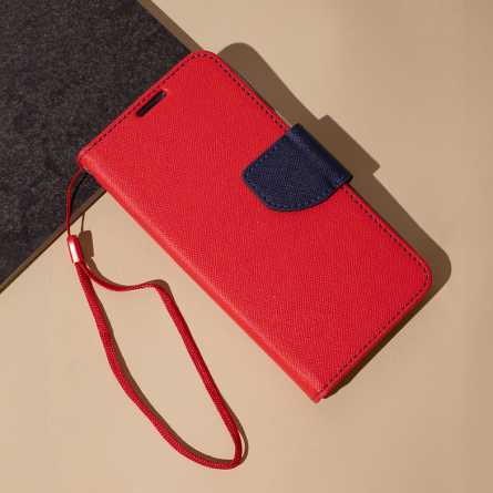 Fancy Wallet Maskica za Galaxy A05s - Crveno-plava 245463