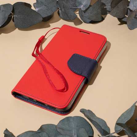 Fancy Wallet Maskica za Galaxy A05s - Crveno-plava 245464