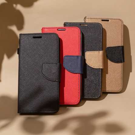 Fancy Wallet Maskica za Galaxy A05s - Crveno-plava 245458