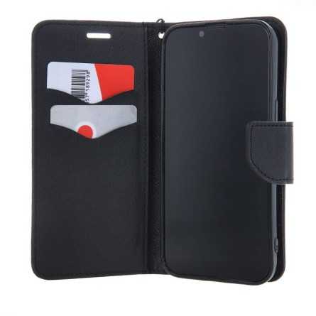 Fancy Wallet Maskica za Samsung Galaxy A16 - Crna 249330