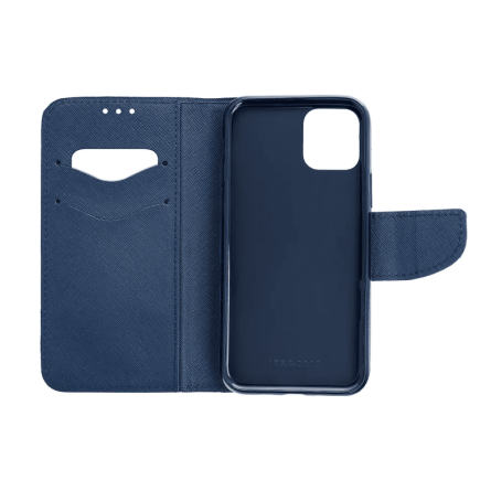 Fancy Wallet Maskica za Samsung Galaxy S24 FE - Crveno-plava 243596