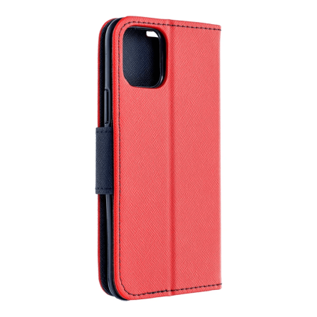 Fancy Wallet Maskica za Samsung Galaxy S24 FE - Crveno-plava 243599