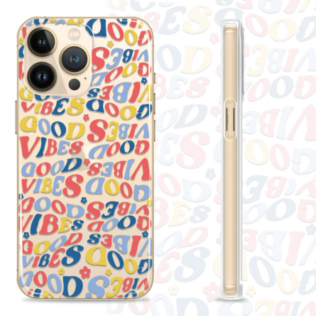 Silikonska maskica za mobitel - Good Vibes - FG19 243113