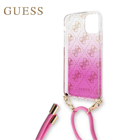 GUESS Gradient maskica za iPhone 11 Pro Max – Roza 44059