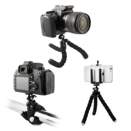 Univerzalni Selfie tronožac za mobitel i fotoaparat - Mini Flexible 131466