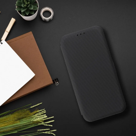 Folio Magnetna Preklopna Maskica za Redmi 14C / Redmi A4 / Poco C75 - Crna 252539