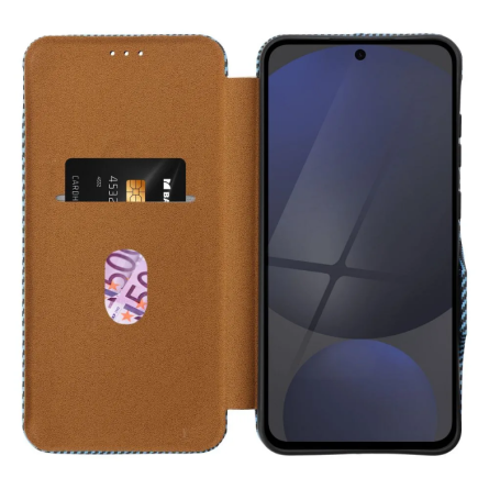Folio Magnetna Preklopna Maskica za Redmi 14C / Redmi A4 / Poco C75 - Plava 252545