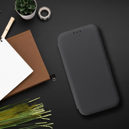 Folio Magnetna Preklopna Maskica za Redmi 14C / Redmi A4 / Poco C75 - Siva 252556