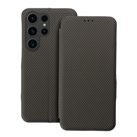 Folio Magnetna Preklopna Maskica za Samsung S23 Ultra - Smeđa 259816
