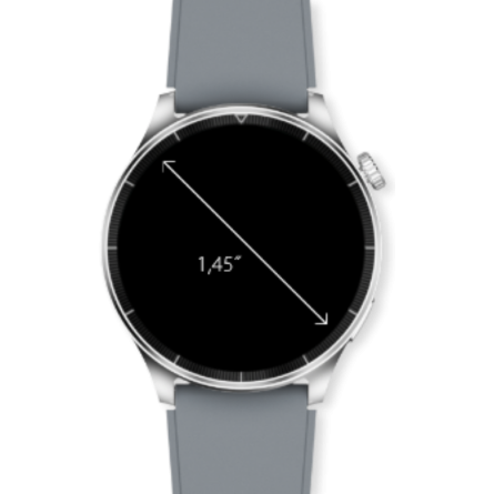 Forever smartwatch Grand 2 SW-710 - Srebrni 256609