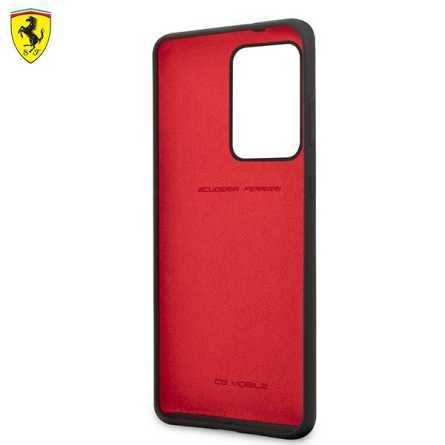 Ferrari Etui Originalna Maskica za Galaxy S20 Ultra – Crna 100592
