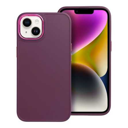Frame Premium maskica za iPhone 14 - Ljubičasta 246495