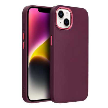 Frame Premium maskica za iPhone 14 - Ljubičasta 246496