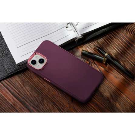 Frame Premium maskica za iPhone 14 - Ljubičasta 246500