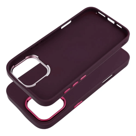 Frame Premium maskica za iPhone 16 Pro Max - Ljubičasta 252122