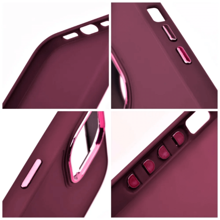 Frame Premium maskica za iPhone 16 Pro Max - Ljubičasta 252123