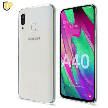 Ultra tanka Prozirna Silikonska maskica za Samsung Galaxy A40 31473