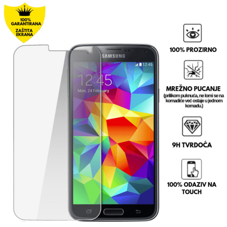 Kaljeno Staklo / Staklena Folija za Samsung Galaxy S5 139947