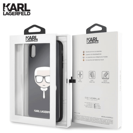 Karl Lagerfeld Maskica za iPhone XS Max – Crna 43940