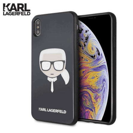 Karl Lagerfeld Maskica za iPhone XS Max – Crna 43939