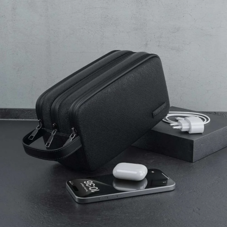 Green Lion Monarch Clutch torbica – PU koža – crna 261928