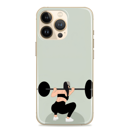 Silikonska maskica za mobitel - Woman power - Gym-12 241940