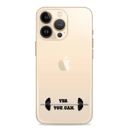 Silikonska maskica za mobitel - Yes. You. Can. - Gym - 14 241978