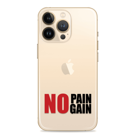 Silikonska maskica za mobitel - No Pain No Gain - Gym - 18 241994