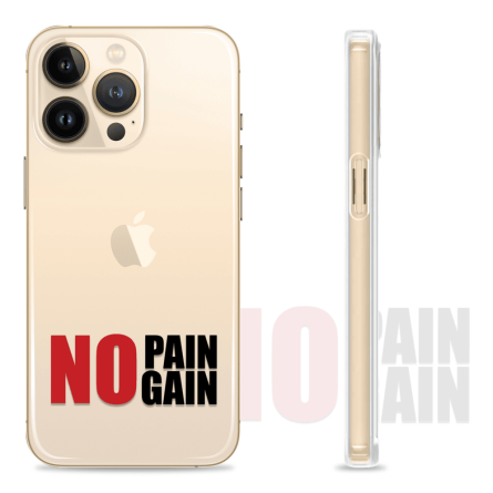 Silikonska maskica za mobitel - No Pain No Gain - Gym - 18 241995