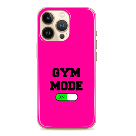 Silikonska maskica za mobitel - Gym Mode - pink - Gym - 32 242974