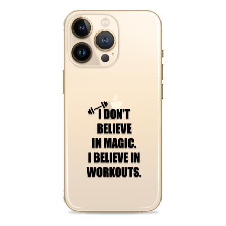 Silikonska maskica za mobitel - I belive in workouts - Gym-3 241915