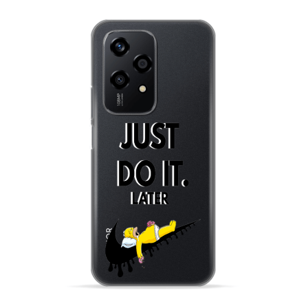 Silikonska Maskica za Honor 200 Lite - Just Do It (Later) 243327