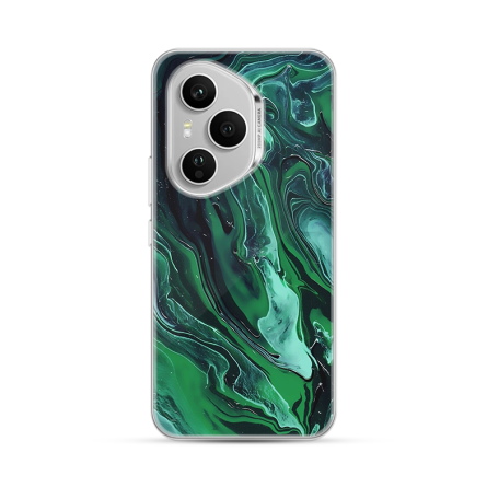 Silikonska Maskica za Honor 400 Pro - Liquid Green 265695