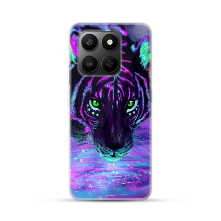 Silikonska Maskica za Honor 400 Smart - Neon Tiger 257599