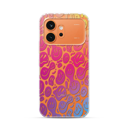 Silikonska Maskica za Honor 600 - Colorful Smiley 267995
