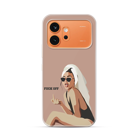 Silikonska Maskica za Honor 600 - F*** off 268018