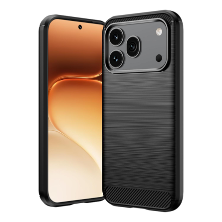 Silikonska Carbon Maskica za Honor 600 Pro 267863