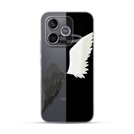 Silikonska Maskica za Honor 600 Lite - Black & White 267733