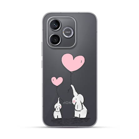 Silikonska Maskica za Honor 600 Lite - Elephant Heart 267780